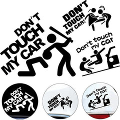 Funny Matchstick Man Waterproof Vinyl Stick, Die-Cut Decal