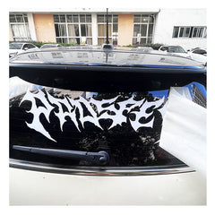Advertising Use Cut Out Logo Transfer, Die-Cut Decal
