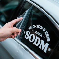 Car Window Sticker UV Transfer Stickers, Die Cut Vinyl Decal