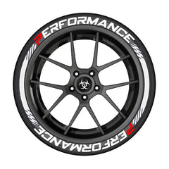 Trend Tire Lettering Sticker, Die-Cut Decal
