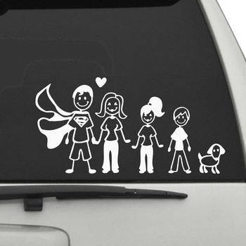 Family Stickers for Car Die Cut Vinyl Decal