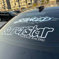 Premium Custom UV Resistant Car Window Sticker, Die-Cut Decal