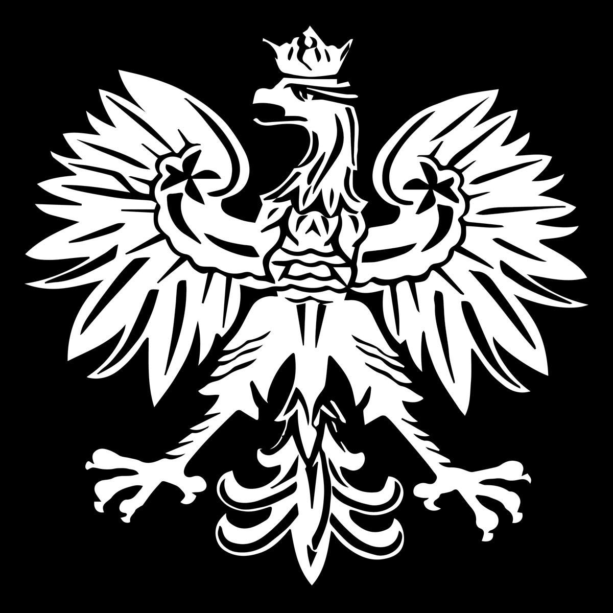 Music Box Polish Eagle Emblem Decal Die Cut Vinyl Decal