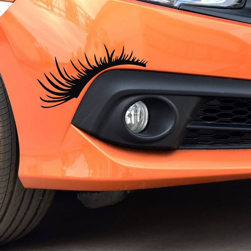 Sexy Reflect Light Car Headlamp Sticker, Die Cut Vinyl Decal