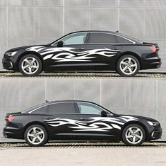 Universal Self-Adhesive Auto Body Side Strip Decal Exterior Decoration Accessory , Die-Cut Decal