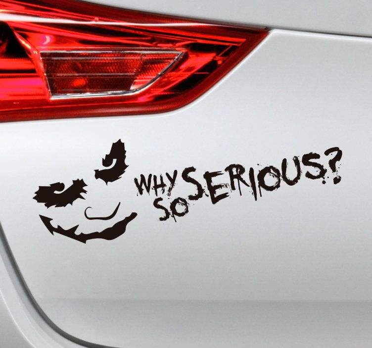 Cute Cartoon Custom Car Decal UV Resistant Removable Vinyl, Die Cut Vinyl Decal