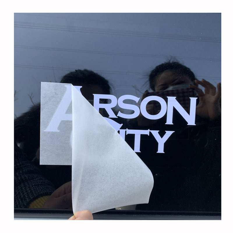 Custom Design PVC Car Window Sticker Custom Made Car Decals, Die Cut Vinyl Decal