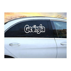 Weatherproof Die Cut Logo Window,  Die Cut Vinyl Decal