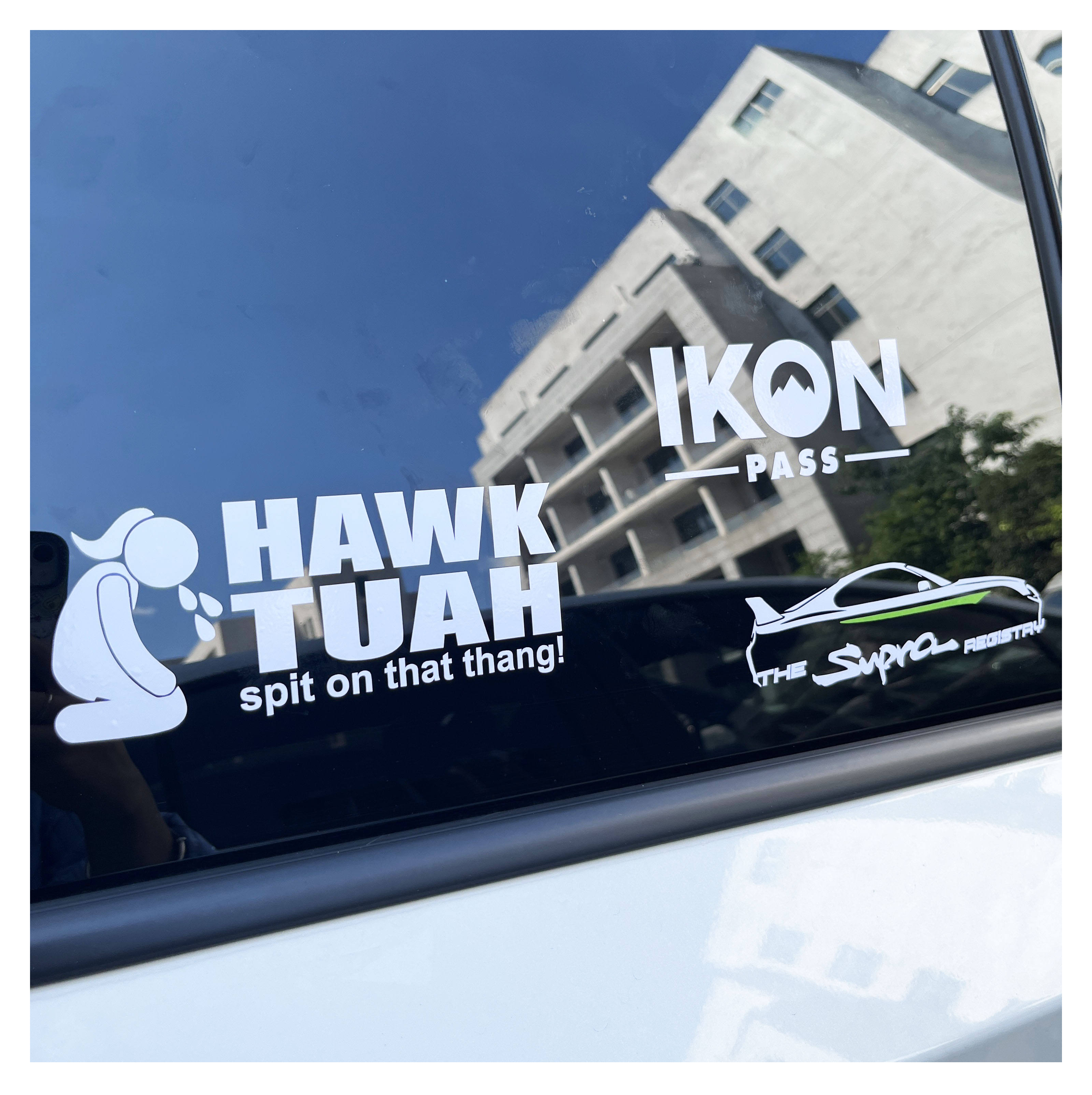 Custom Design Multi Color Waterproof , Die Cut Vinyl Decal