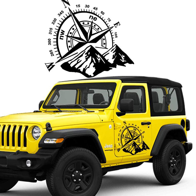 Waterproof UV Resistant Custom Design Car Transfer , Die-Cut Decal