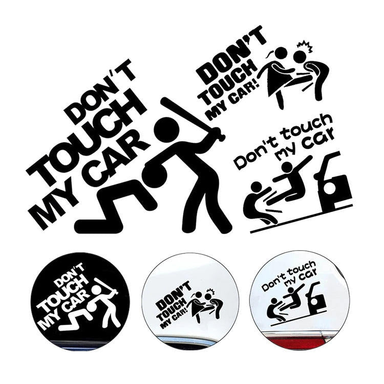 Custom Funny Outdoor Baby on Board Decals Waterproof Vinyl Car Window Sticker, Die Cut Vinyl Decal