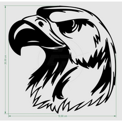 A Flying Eagle Cool Design Notebook Die Cut Vinyl Decal