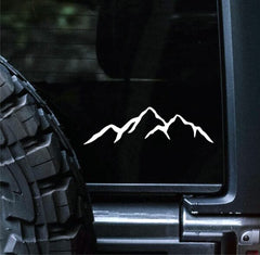 "white-mountain-range-decal-sticker-for-car-window-showing-three-peaks