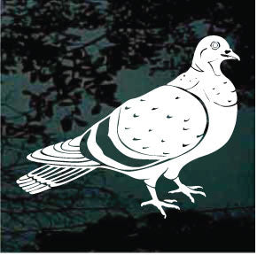 Pigeon Decals | Die Cut Vinyl Decal