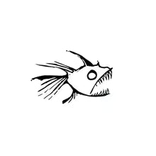 Hot Tuna Surf Car Sticker Funny Waterproof PVC Decal for Window Body Sun Protection Auto Accessory Die Cut Vinyl Decal