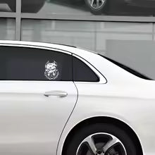 G029 14.4X19CM Car interior stickers Car stickers bulldog car stickers vinyl decal stickers auto parts waterproof sunscreen  Die Cut Vinyl Decal