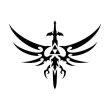 Zelda Car Sticker Waterproof Sunscreen Creative Scratch-Proof Motorcycle Surfboard Decal Vinyl for Vehicle Decoration Die Cut Vinyl Decal