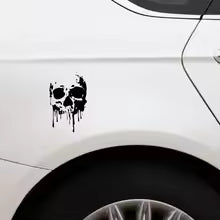Skull Pattern Sticker Products Car Custom Stickers Decoration Motorcycle Accessories Exterior Parts Accessories Cute, Car Decals  Die Cut Vinyl Decal