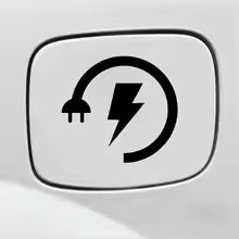 Electric Plug Shape Fashion Car Sticker Bumper Windshield Auto Decal Motorcycle Laptop Waterproof Truck Automobile Vehicles  Die Cut Vinyl Decal