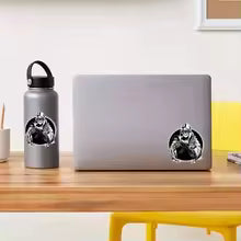 Wholesal Skull Decals Forward Stickers for Car Stickers Waterproof Matt for Helmet Pitcher Die Cut Vinyl Decal