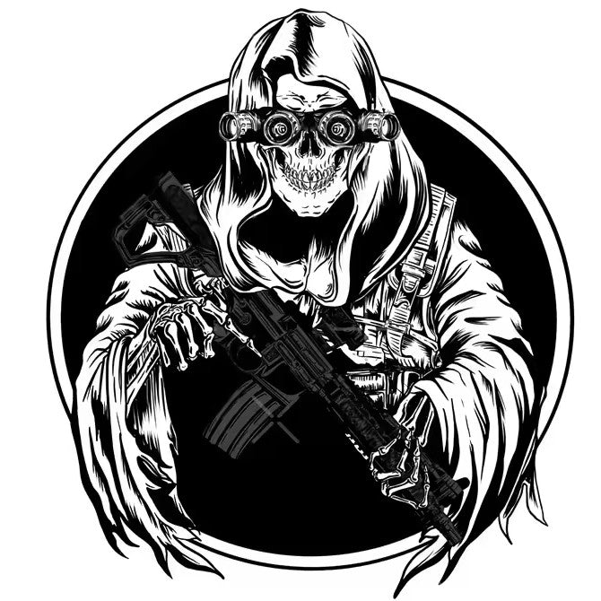 Wholesal Skull Decals Forward Stickers for Car Stickers Waterproof Matt for Helmet Pitcher Die Cut Vinyl Decal