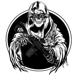 Wholesal Skull Decals Forward Stickers for Car Stickers Waterproof Matt for Helmet Pitcher Die Cut Vinyl Decal