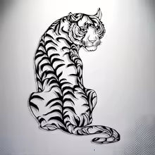 Laser-Cut Biophilic Wall Sculpture - Artisan Metal Animal Silhouettes with Architectural Precision - Modern Farmhouse Decor Die Cut Vinyl Decal
