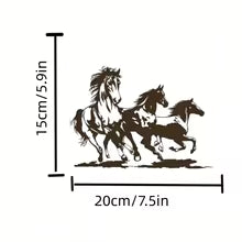 Funny Western Horse Car Sticker For Equestrian Performance: Sunscreen And Waterproof For Cars And Computers  Die Cut Vinyl Decal