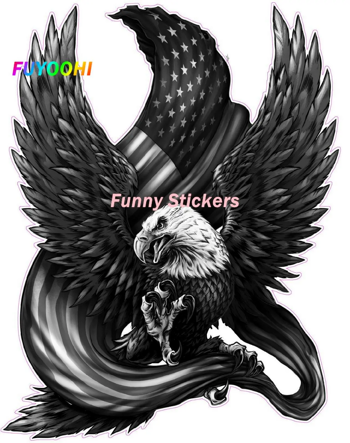 FUYOOHI Play Die Cut Vinyl Decal
