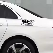 G101 17x7.7cm Road Runner Sticker Cartoon OldFast Car Truck Laptop Viny AccessoriesDecaCar Accessories Die Cut Vinyl Decal