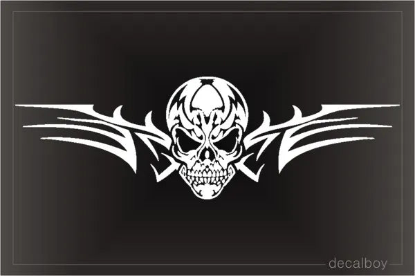 Cute Cartoon Skull Stickers – Funny Waterproof Decals for Cars, Trucks, Laptops, Bumpers, Walls, Windows, Motorcycles  Die Cut Vinyl Decal