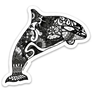 Whale   Die Cut Vinyl Decal