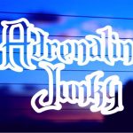 adrenaline-junky-vinyl-decal-on-car-window-bumper