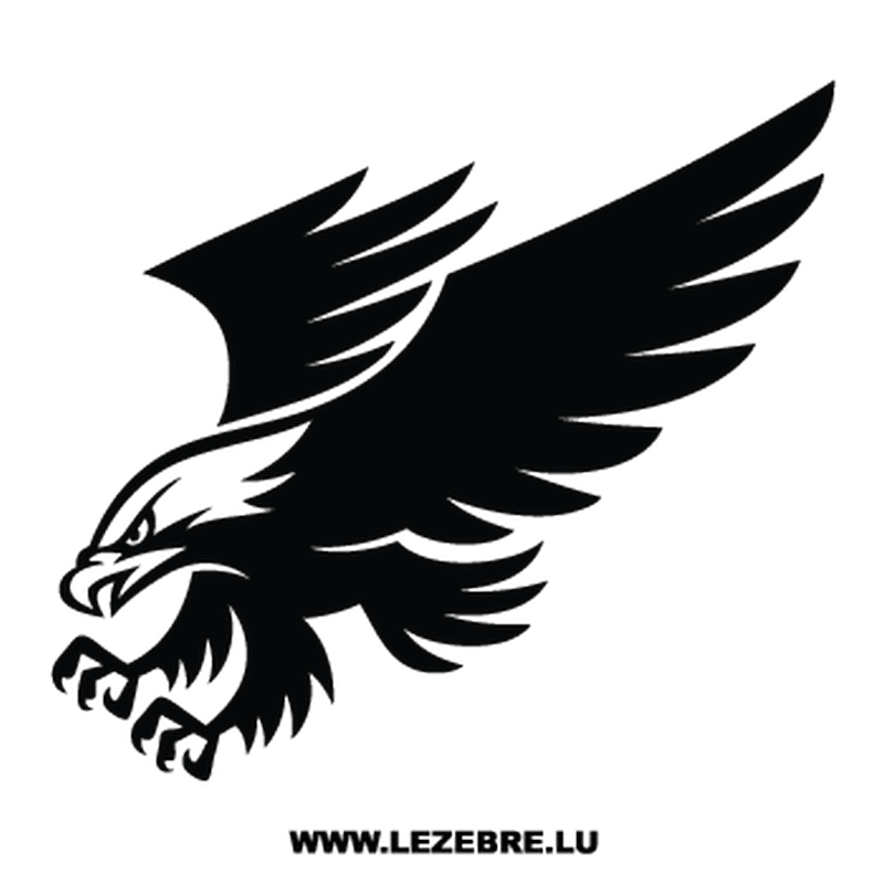 American Eagle Car Die Cut Vinyl Decal