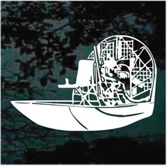 Airboat Decals | Die Cut Vinyl Decal