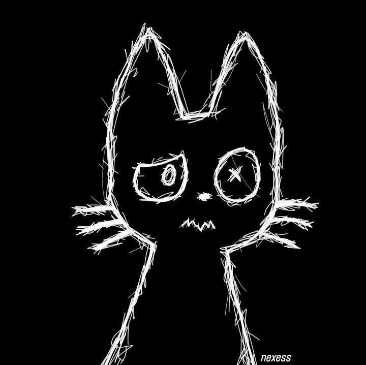 Metas Cat Die Cut Vinyl Decal