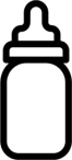 Baby Bottle Vector Icon Sticker Die Cut Vinyl Decal