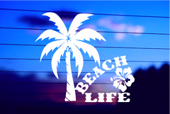 beach-life-vinyl-decal-on-car