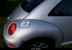 Humorous sticker Die Cut Vinyl Decal