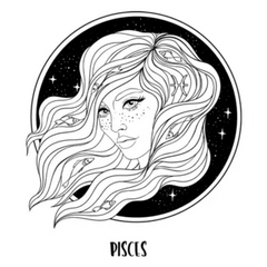 Pisces Astrological Sticker Die Cut Vinyl Decal