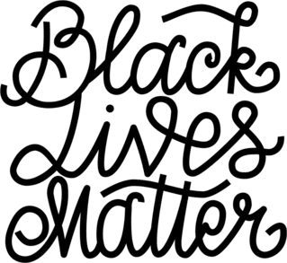 Lives Matter Handwriting Sticker Die Cut Vinyl Decal