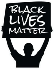 Black Lives Matter Protest Sign Sticker Die Cut Vinyl Decal