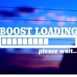 boost-loading-jdm-die-cut-vinyl-decal-on-car-window-bumper
