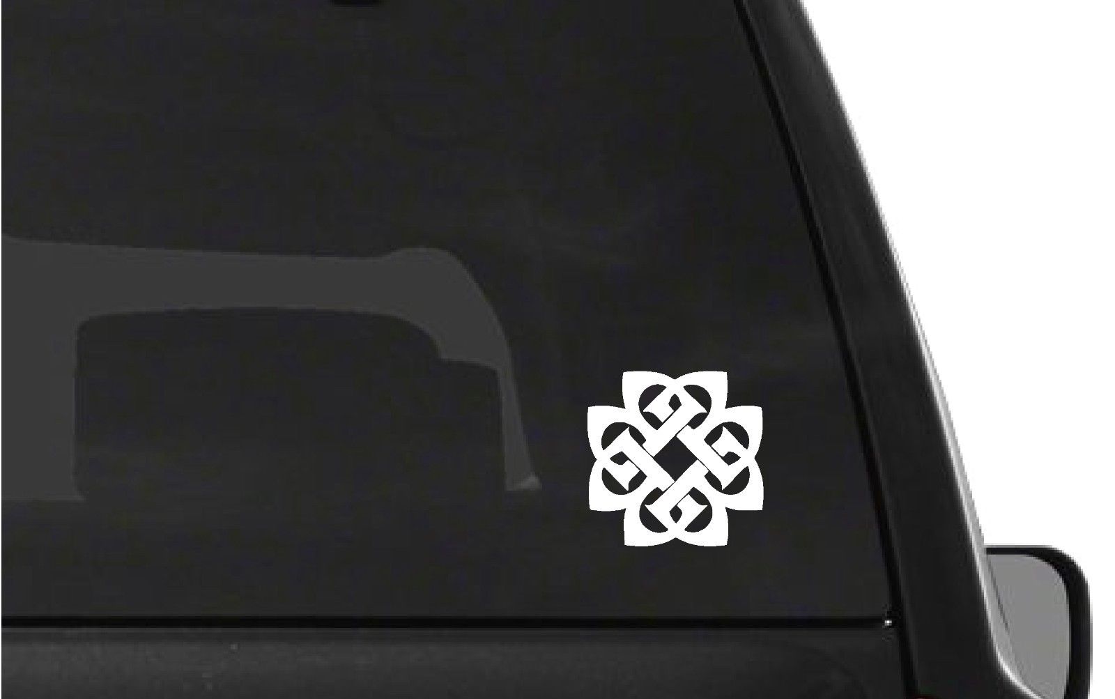 breaking-benjamin-vinyl-decal applied on car window outdoor waterproof