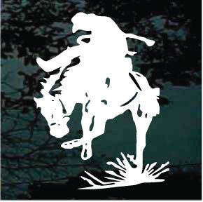 Bronco Rider Decals | Die Cut Vinyl Decal