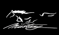 Mustang  Die Cut Vinyl Decal