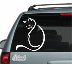 Cat Decals  for Cars Trucks Windows Die Cut Vinyl Decal
