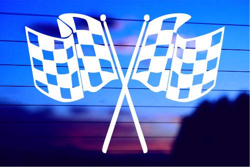 checkered-flags-vinyl-car-decal-die-cut-sticker