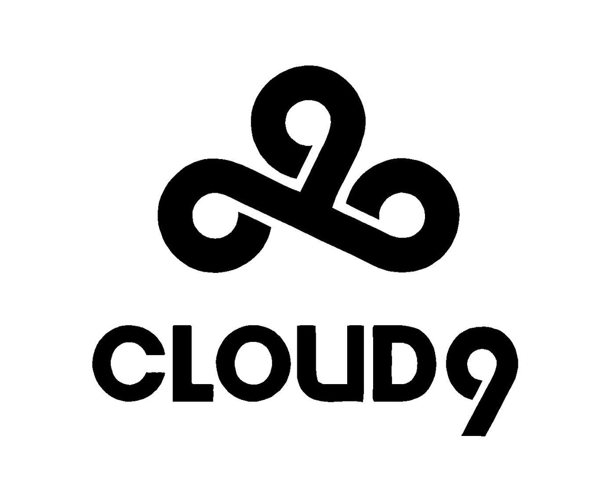 cloud9‑team‑logo‑vinyl‑sticker‑decal‑car‑window‑laptop