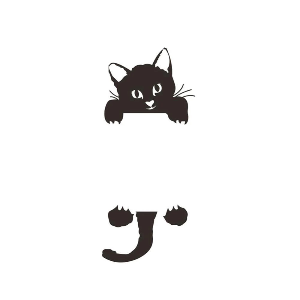 Cute Cat Decal Die Cut Vinyl Decal